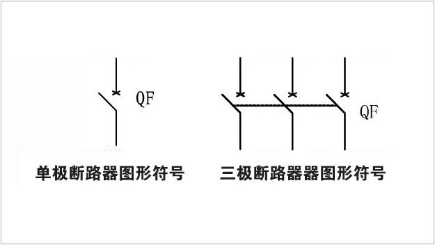 低压断路器图形符号图片